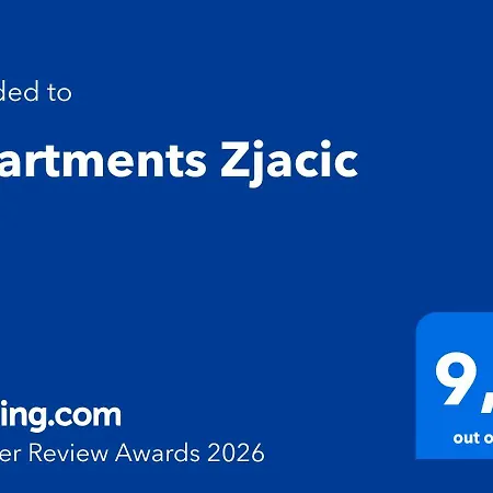 Zjacic Appartement *